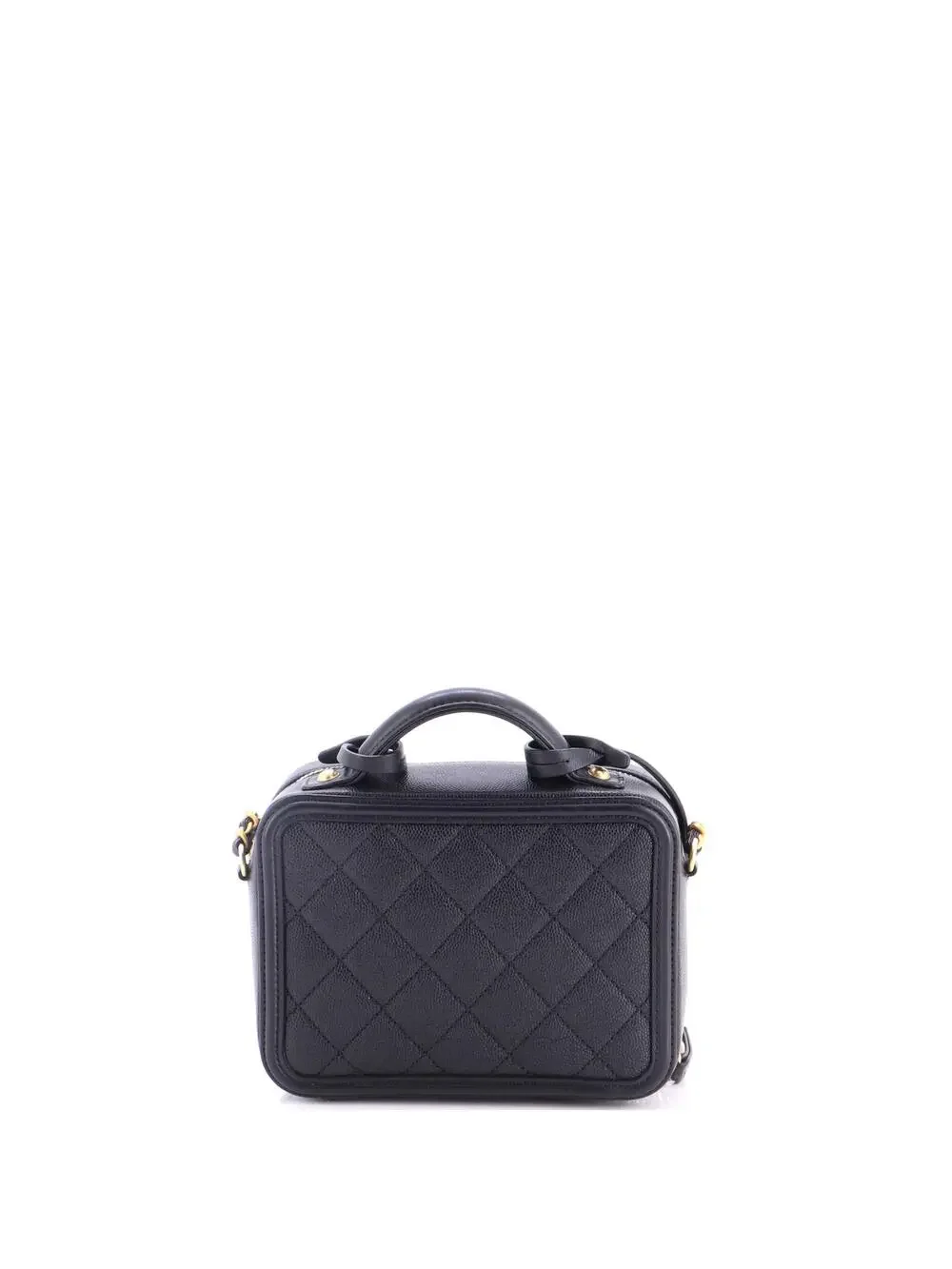 Chanel Filigree Vanity Case Quilted #281389C36B
